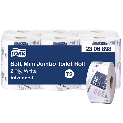 Tork Soft Mini Jumbo Toilet Roll - T2