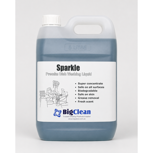 Bigclean Sparkle Dish Washing Liquid 5l [Size: 5l]