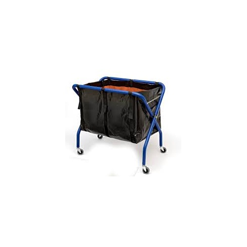 Cleantech Rubber Padded Scissor Trolley