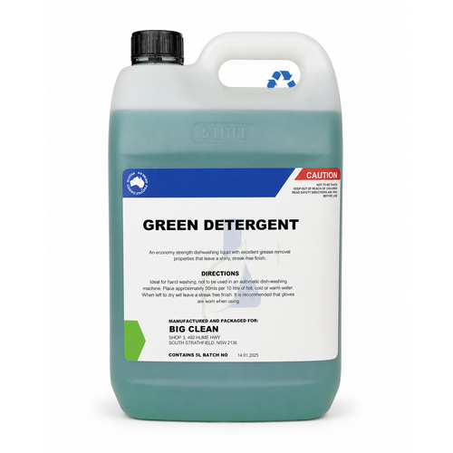 Bigclean Green Detergent 5l [Size: 5l]