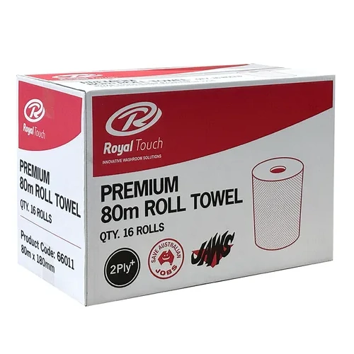 Royal Touch Roll Towel 16 Rolls 80m