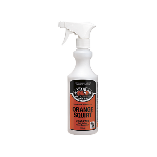 Research Orange Squirt Spray Bottle 500ml