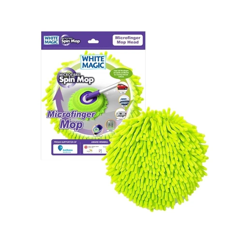 White Magic Microfinger Mop Head