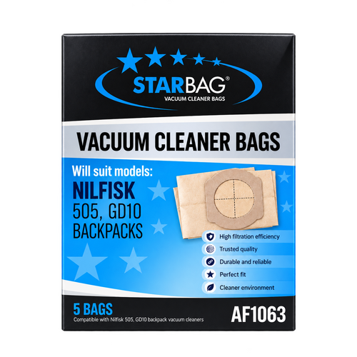 Nilfisk Vacuum Paper Bag Af1063