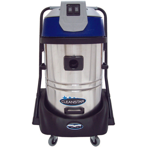 Cleanstar VC60L - 60Litre Stainless Steel Wet & Dry Vacuum Cleaner - Twin Motor