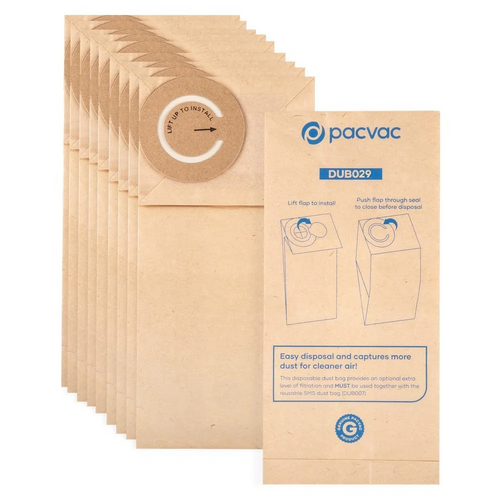 Pacvac Disposible Dust Bag Thrift