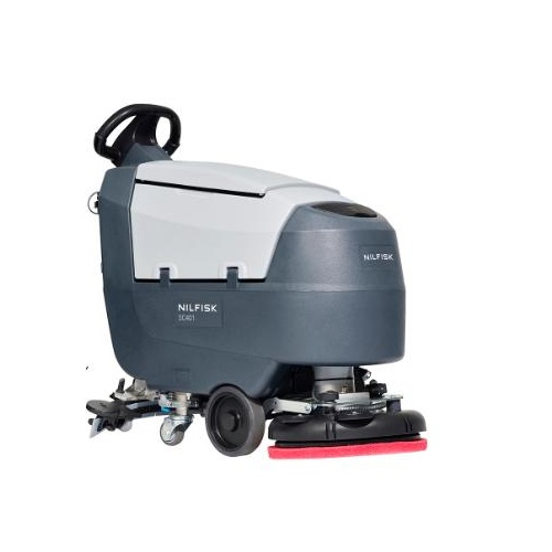 Nilfisk SC401 Walk Behind Scrubber Dryer - Battery