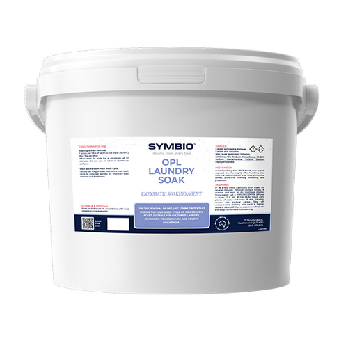 Symbio OPL Enzymatic Powder / Laundry Soak - 10kg