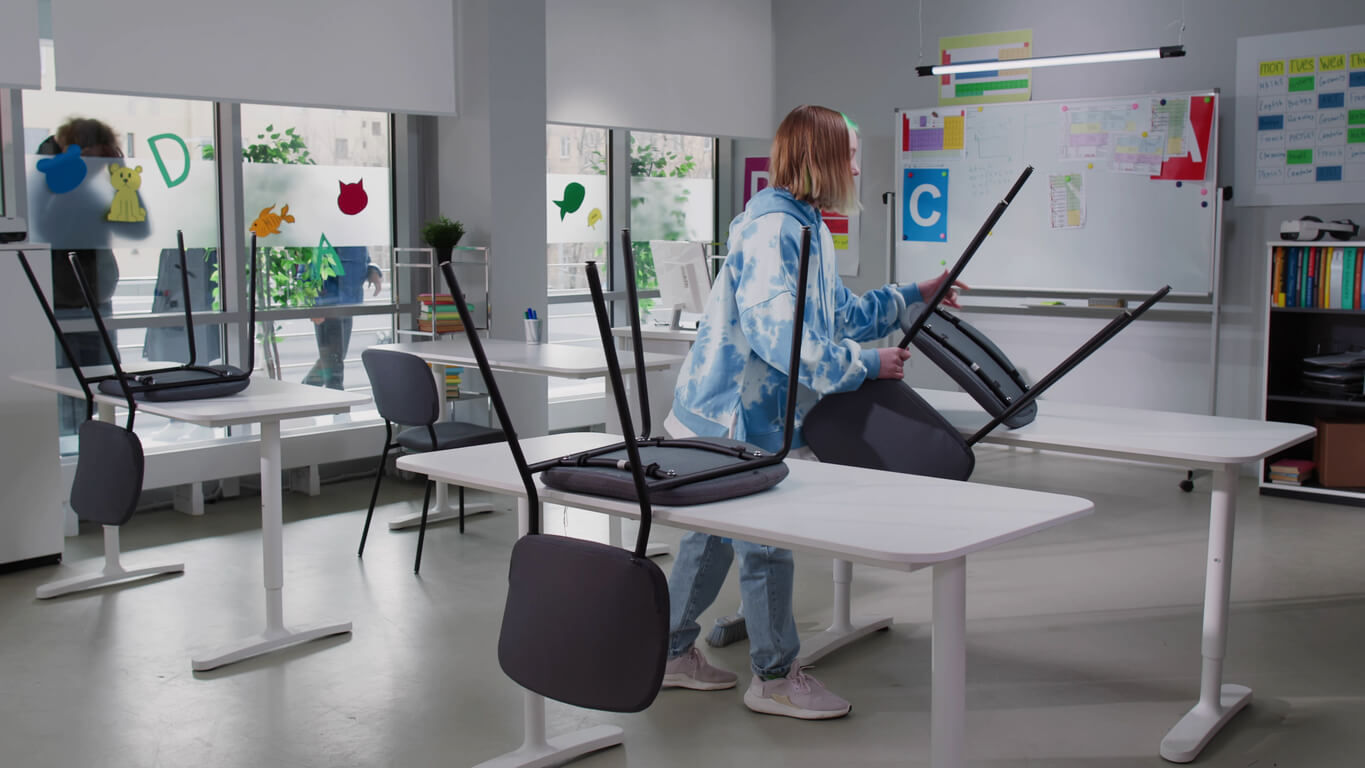 Green Cleaning in Schools for Safe Learning Environments